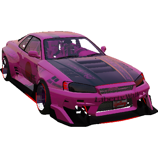 Nissan Skyline GT-R R34 Animated